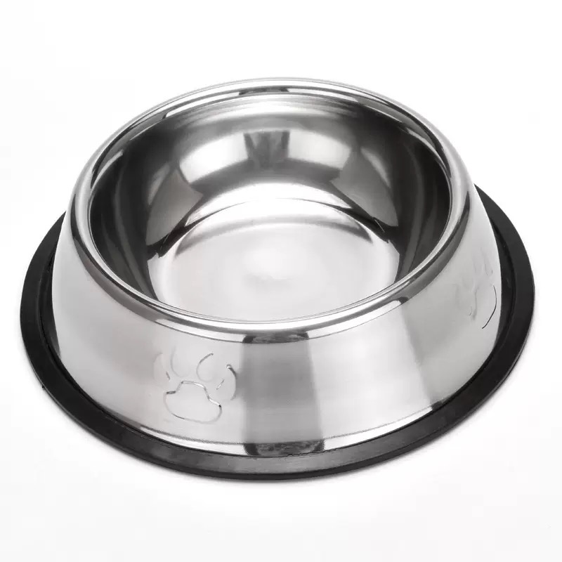 stainless steel pet basin (footprints) stainless steel pet basin (footprints)