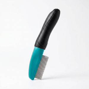 fine tooth pet comb for small dogs & cats