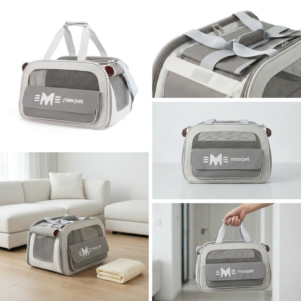 breathable collapsible pet carrier bag, soft sided travel tote for small dogs & cats breathable collapsible pet carrier bag, soft sided travel tote for small dogs & cats