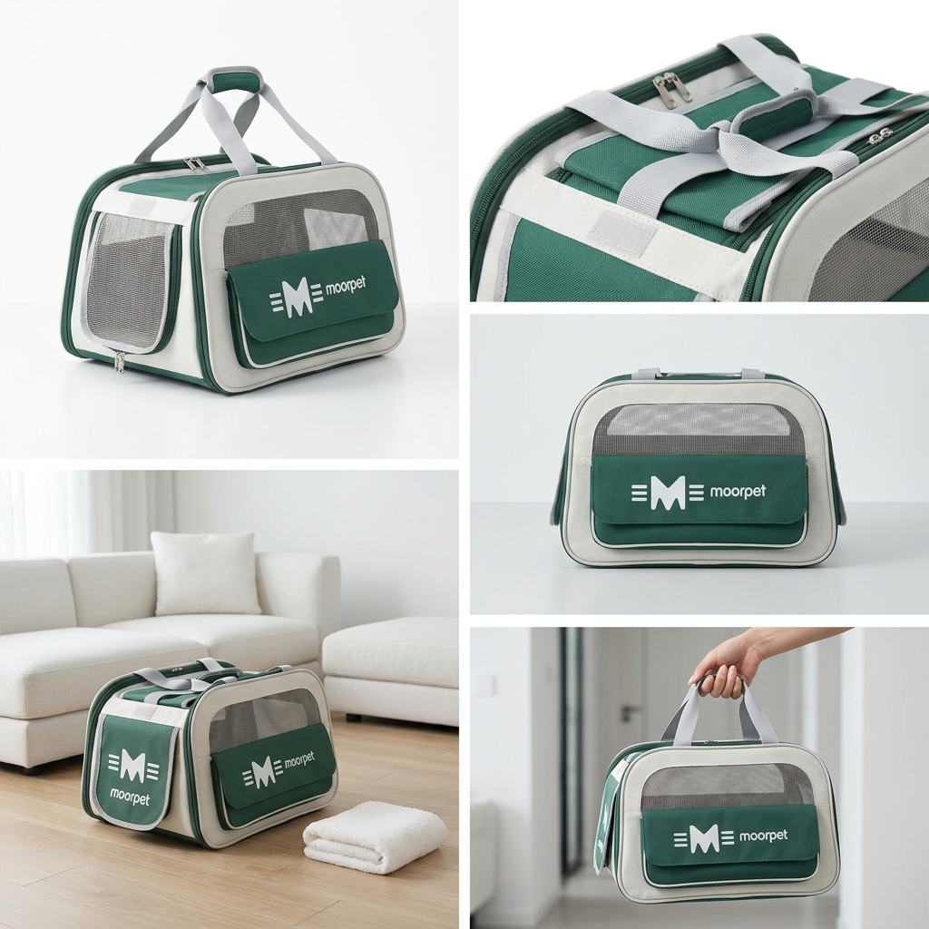 breathable collapsible pet carrier bag, soft sided travel tote for small dogs & cats breathable collapsible pet carrier bag, soft sided travel tote for small dogs & cats