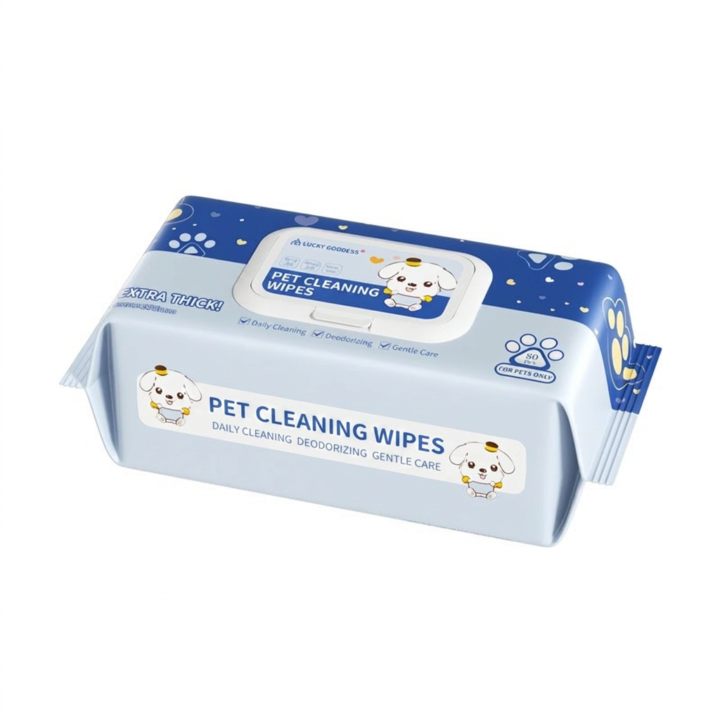 extra thick gentle pet cleaning wipes for dogs & cats, 80 counts per pack extra thick gentle pet cleaning wipes for dogs & cats, 80 counts per pack